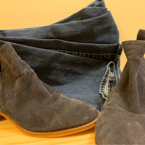 Suede Dolce Vita Ankle Boots Size 8 - Picture 5 of 7